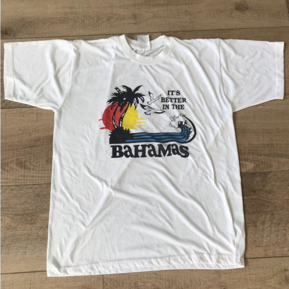 Vintage It’s Better In The Bahamas shirt - 90’s - thin - XL (LARGE)